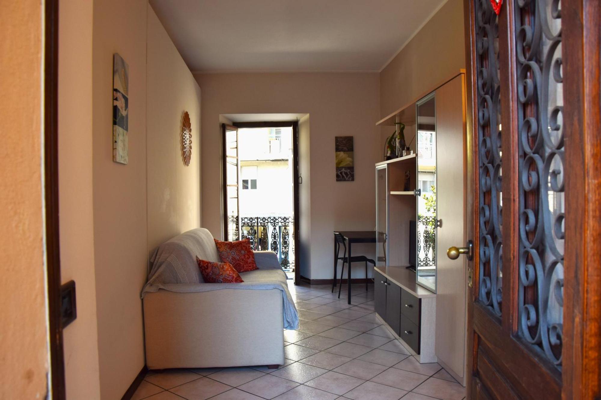 Ferienwohnung Bilocale Vecchio Borgo Borgosesia Exterior foto